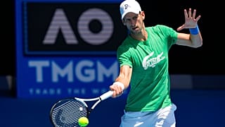 Tek erkekler dünya sıralamasının bir numarası Sırp tenisçi Novak Djokovic