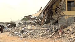 Una igalesia en renovación se viene abajo en Nigeria