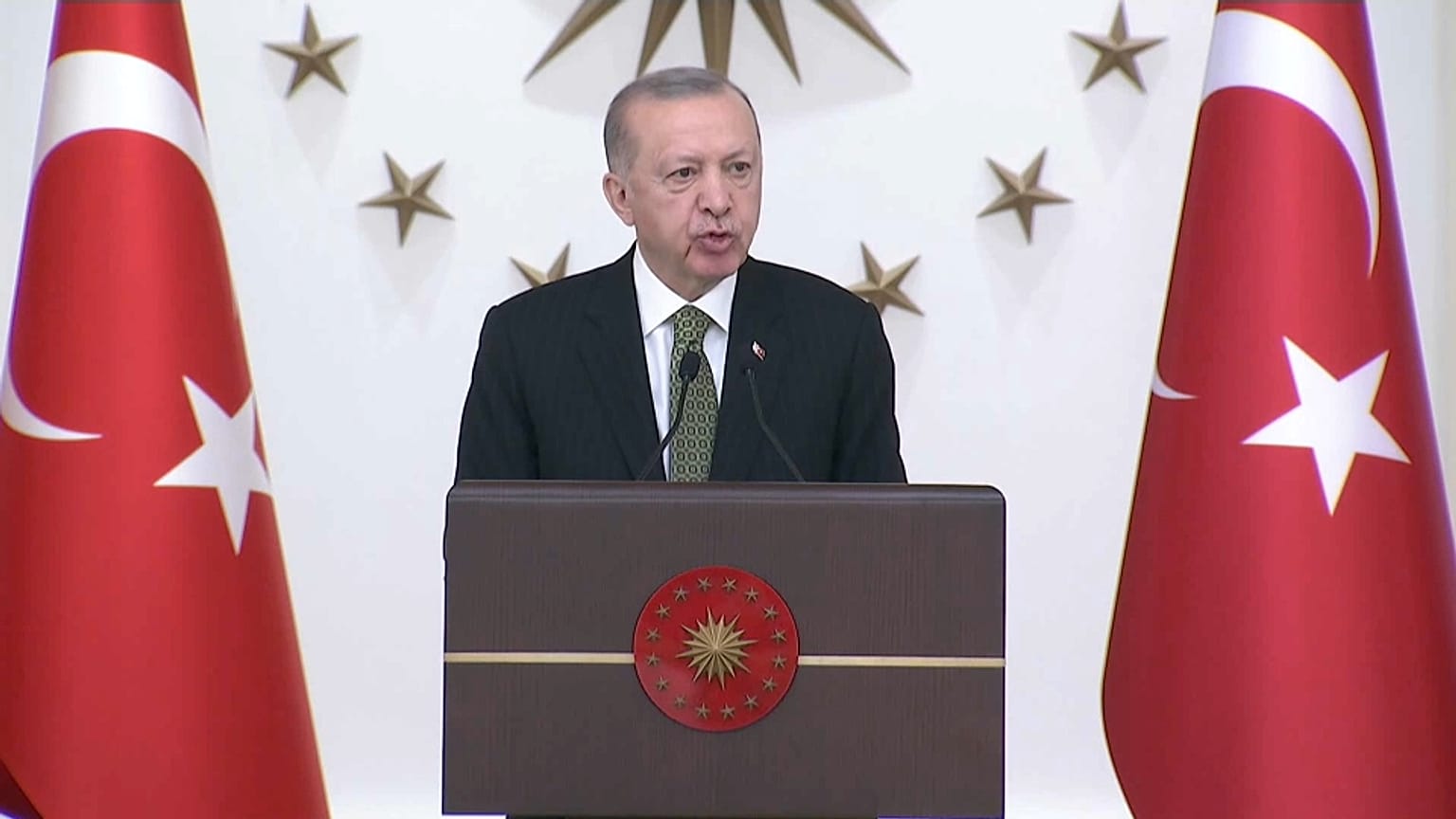 الرئيس التركي رجب طيب أردوغان.