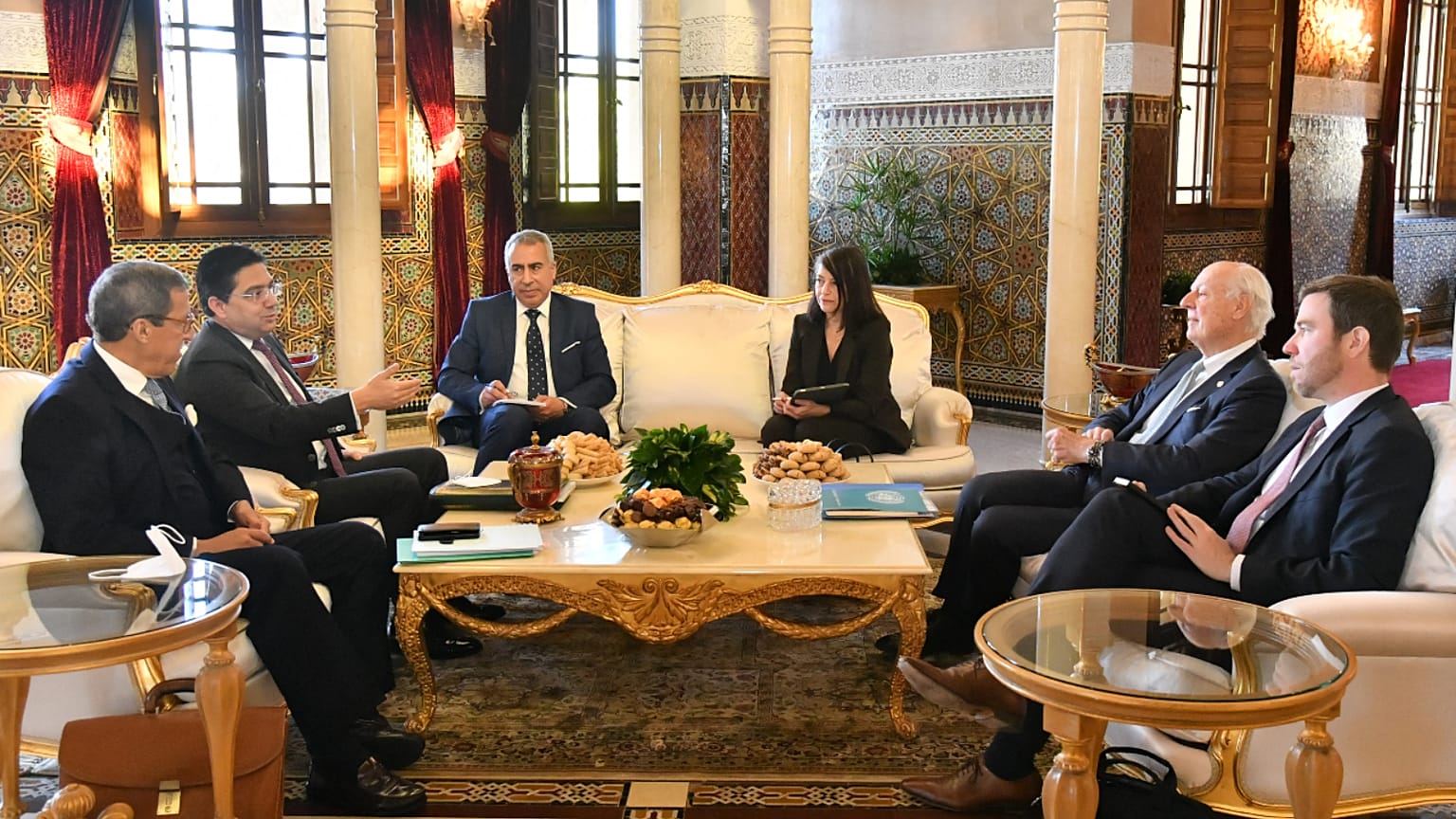اجتماع بوريطة بدي ميستورا 