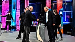 Debate entre António Costa e o líder do PSD, Rui Rio, 17 dias antes das Legislativas antecipadas em Portugal