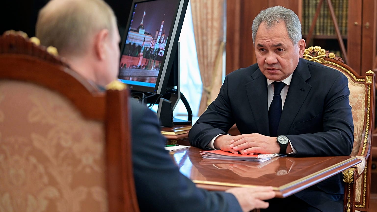Владимир Путин и Сергей Шойгу