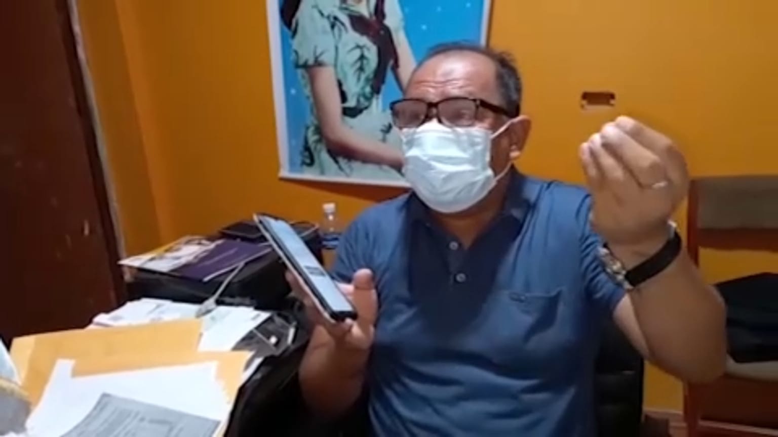 Juan Mejia, plaintiff in civil case against Facebook - Piura, 13th January 2022 
