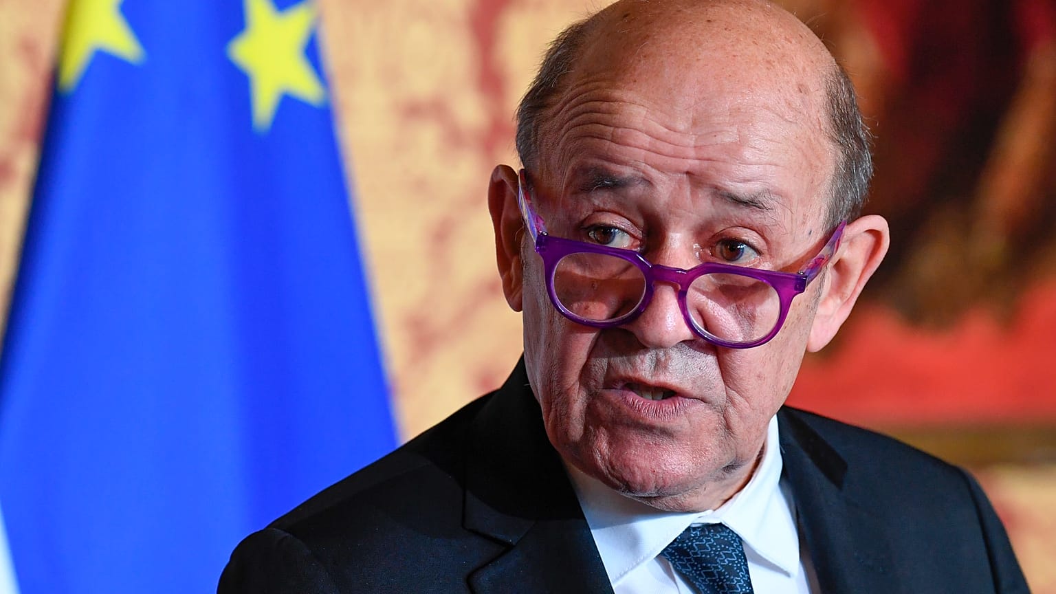 Fransa Dışişleri Bakanı Jean-Yves Le Drian