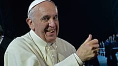 Pope Francis paid a visit to an old haunt from his days as cardinal on January 12