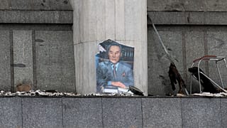 Портрет Нурсултана Назарбаева.