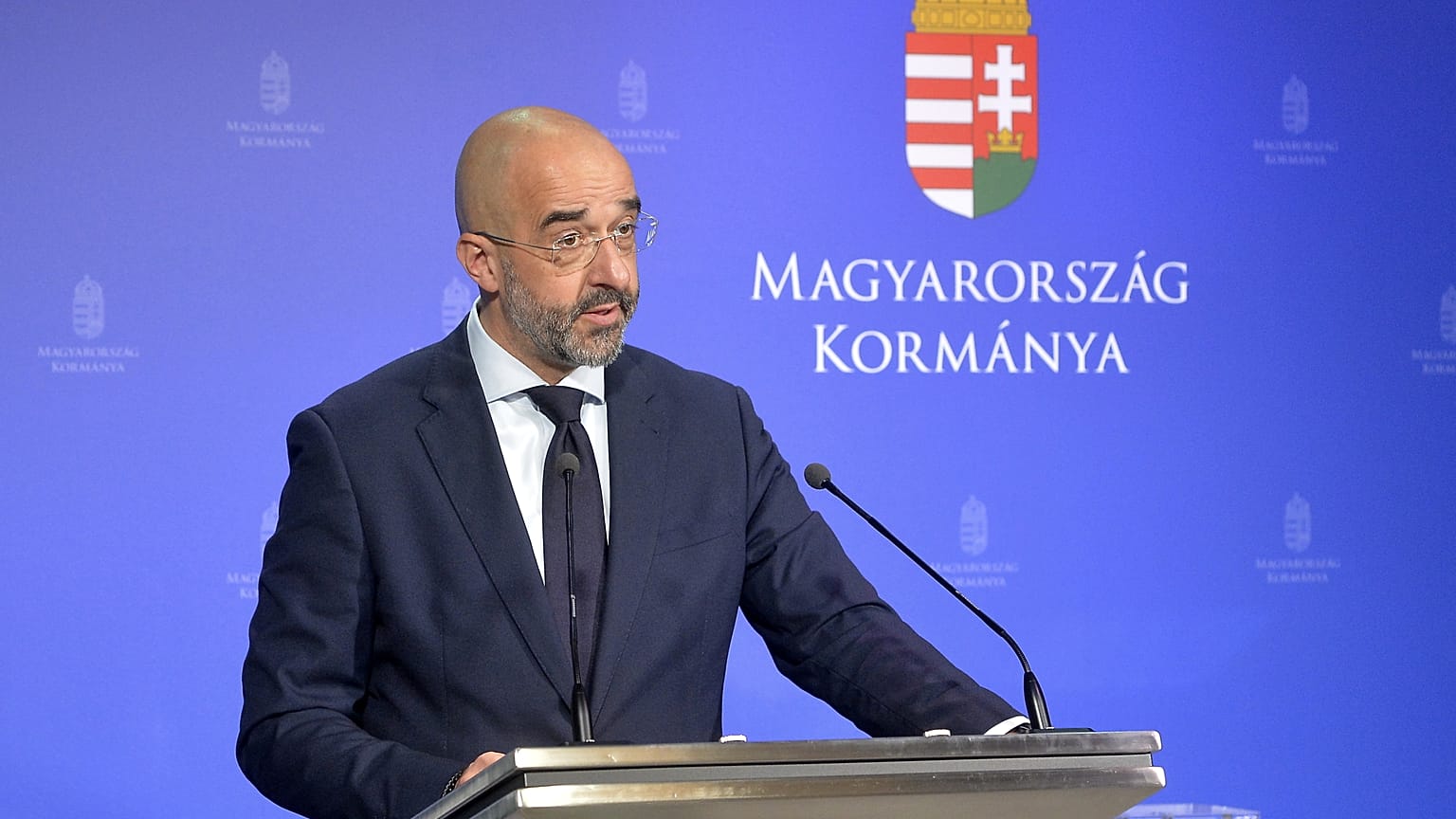 Kovács Zoltán, a Miniszterelnöki Kabinetiroda nemzetközi kommunikációért és kapcsolatokért felelős államtitkára 