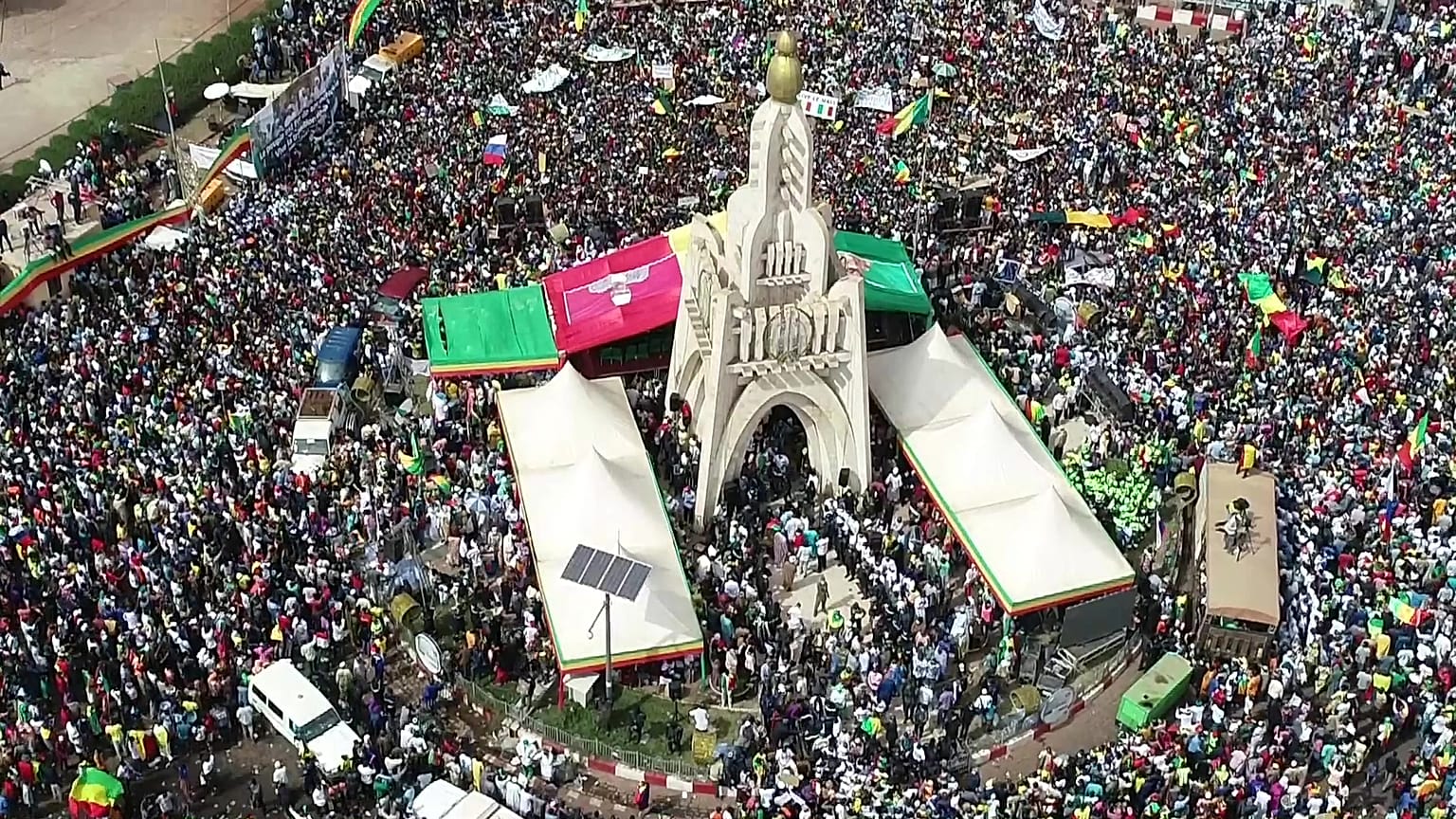 مظاهرات في مالي.