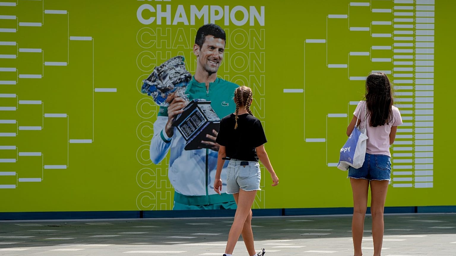 Novak Djokovic de retour dans un centre de rétention en Australie