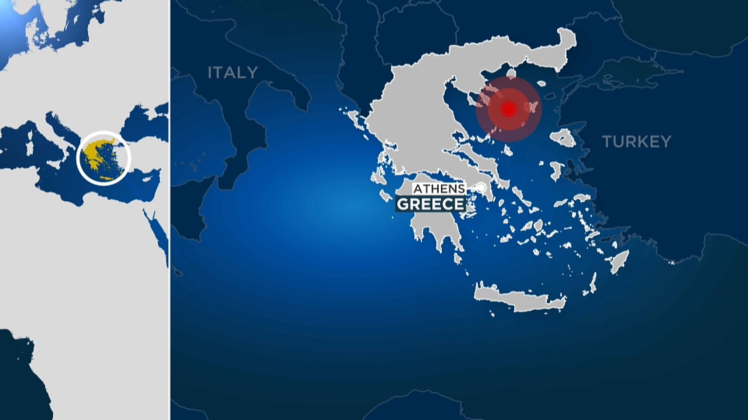 Terremoto de magnitud 5,4 en Grecia cerca de Tesalónica
