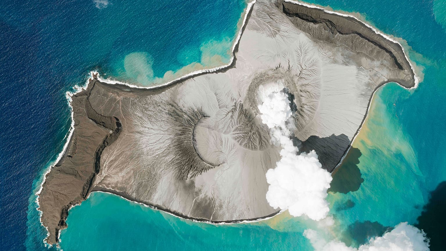 Tonga Volcano Eruption