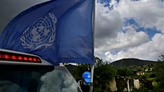 U.N controlled buffer zone in Cyprus