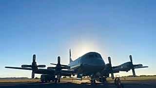 Αεροσκάφος  Orion ετοιμάζεται για απογείωση από το Όκλαντ της Ν Ζηλανδίας
