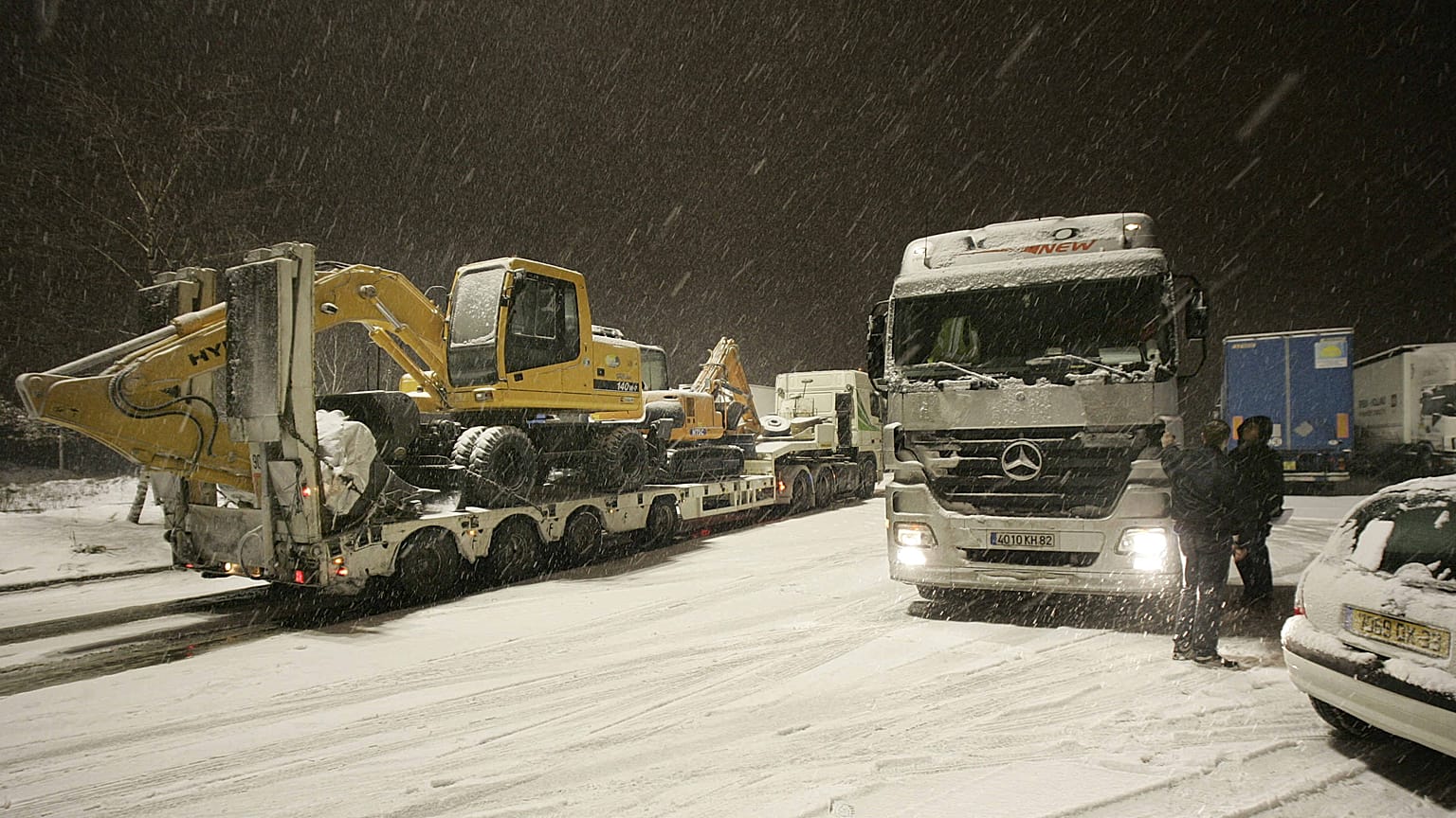 Hava kirliliği endüstriyel kar yağışına neden oldu