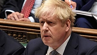 Boris Johnson à la Chambre des Communes (Londres), le janvier 2022