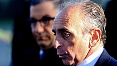 Eric Zemmour lors d'un déplacement à Villers-Cotterets (France), le 15 janvier 2022