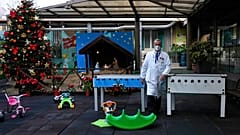Главный педиатр римского госпиталя Gesu Bambino сталкивается с ростом ковид-госпитализаций.