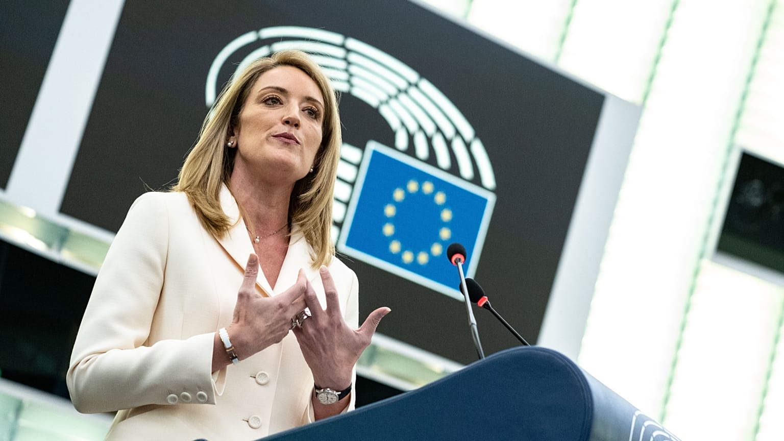Roberta Metsola, az Európai Parlament új elnöke
