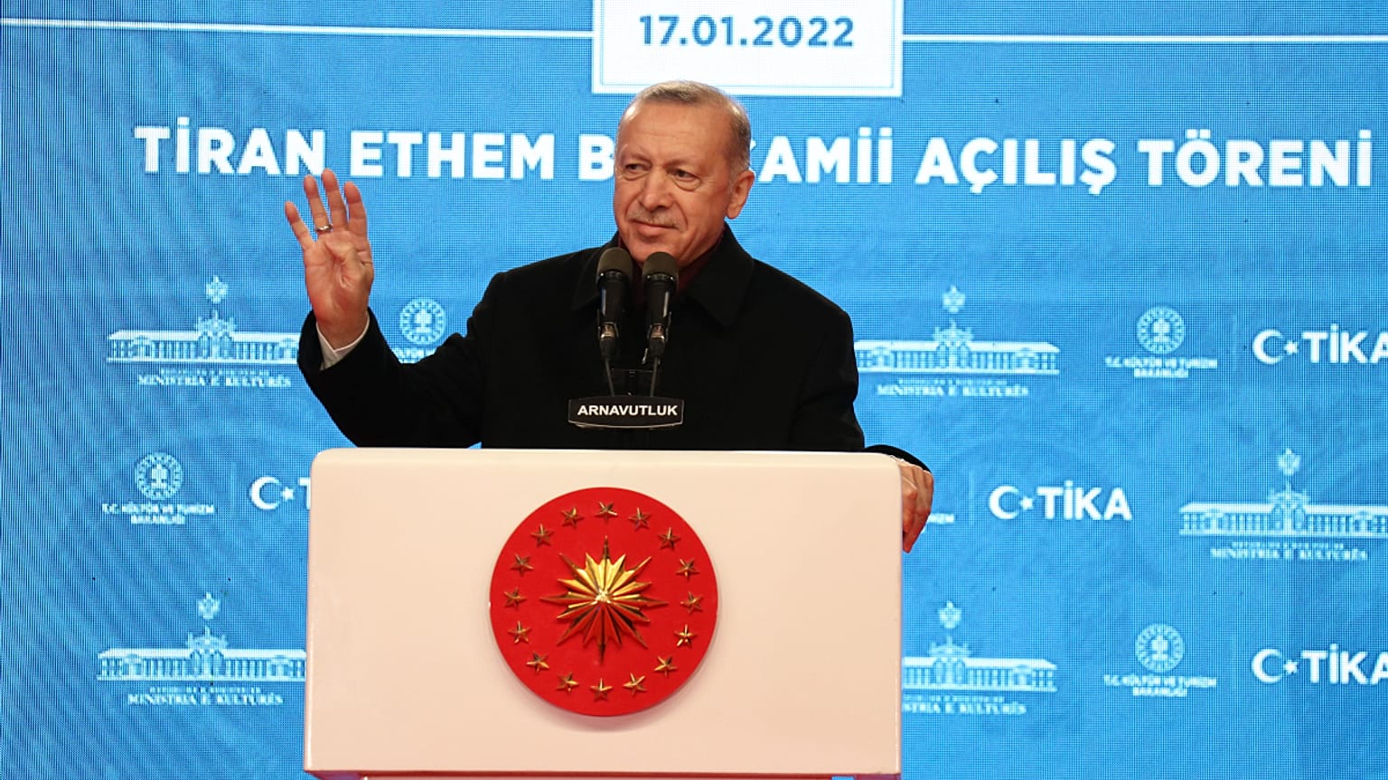 Cumhurbaşkanı Erdoğan Arnavutluk'u ziyaret etti