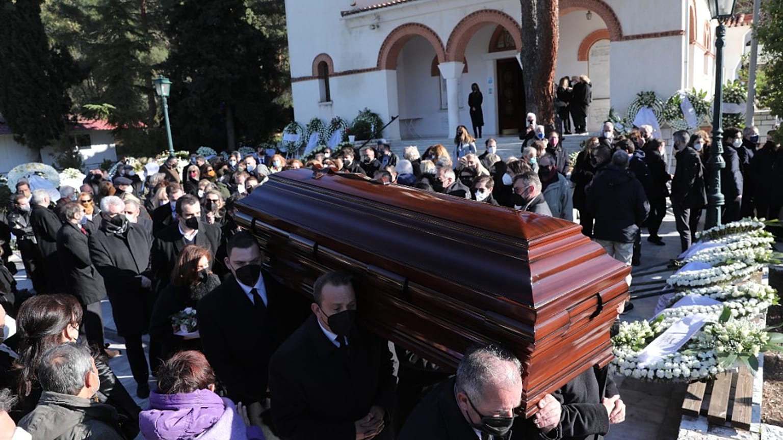 Κηδεία Αλέκου Φασιανού 