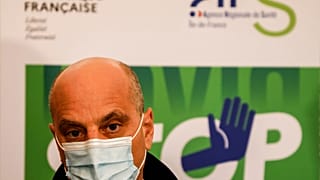 El ministro francés de Educación Jean-Michel Blanquer, visita el instituto Emile Dubois 23/11/2020, París, Francia.
