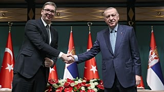 Cumhurbaşkanı Erdoğan ve Sırbistan Cumhurbaşkanı Vucic