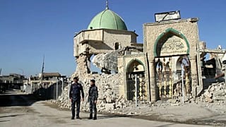 مسجد النوري في الموصل.