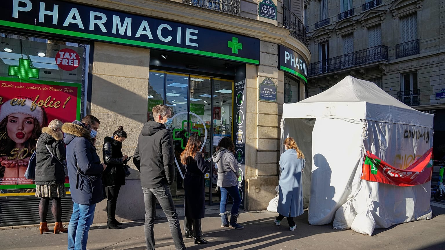 Dépistage du Covid-19 à Paris