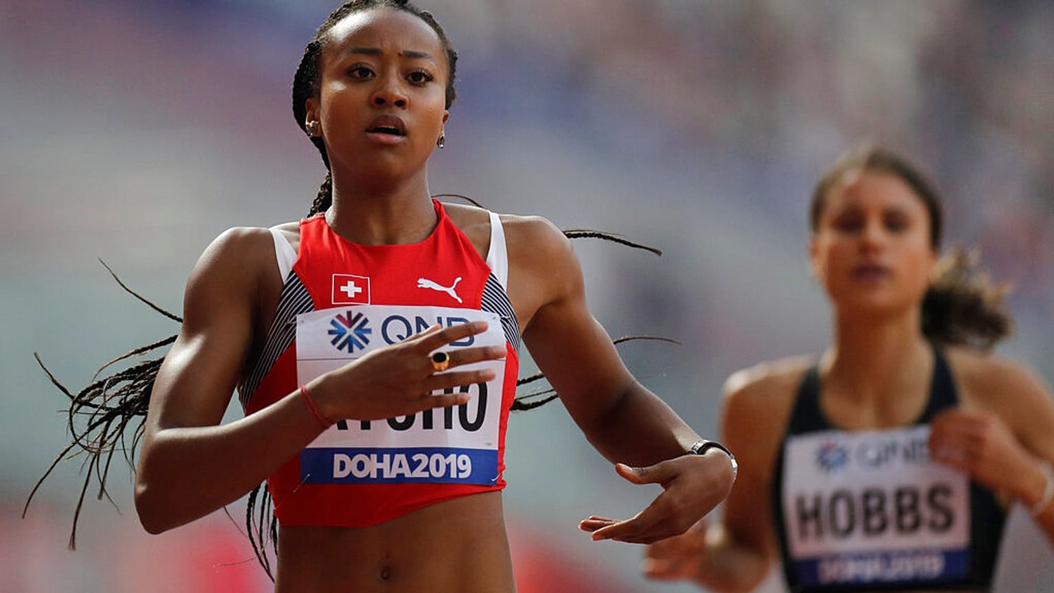 Schweizer Sprinterin Sarah Atcho - ARCHIV