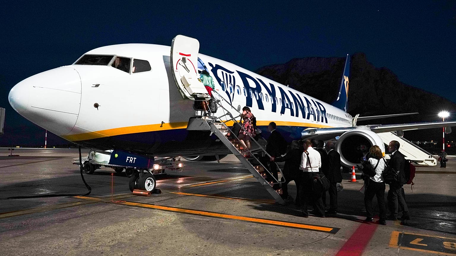 Самолет Ryanair. Иллюстративное фото