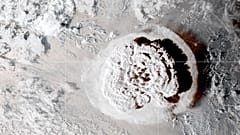 Satellitenaufnahme der Mega-Eruption