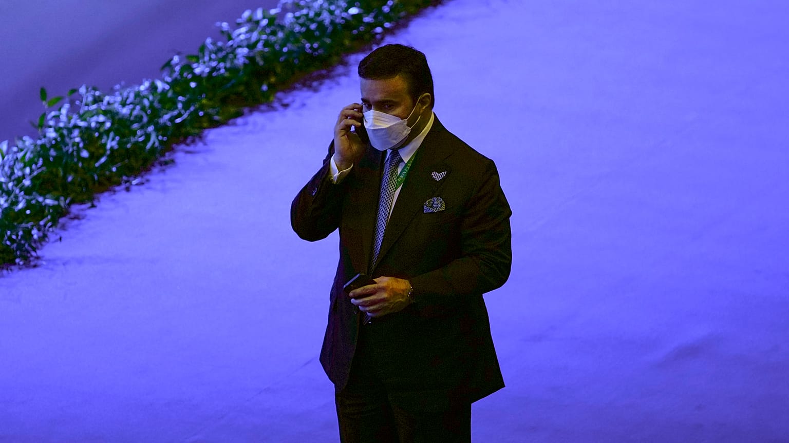 Ahmed Naser al-Raisi, pictured during the first day of the Interpol annual assembly in Istanbul in November.