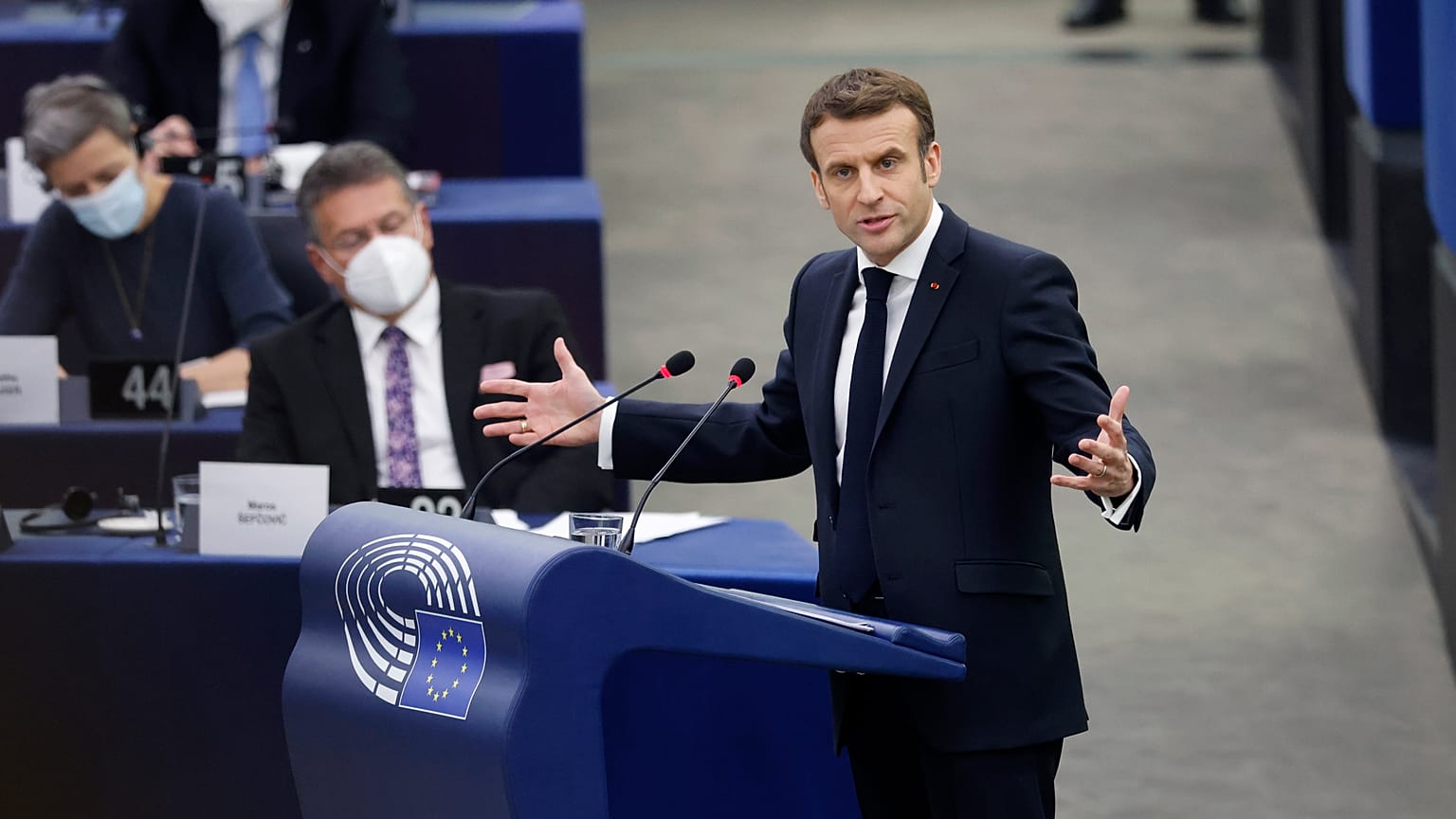 France European Parliament Macron