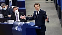 Macron vor dem Europäischen Parlament
