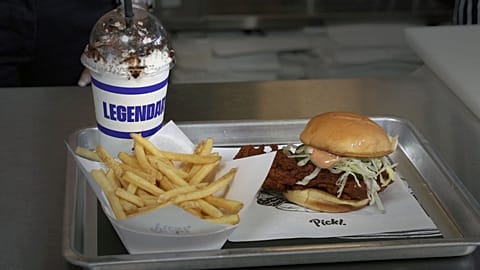 Breaded Chicken Burger