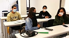 Blick in den Unterrichtsraum der Camilo-José-Cela-Universität