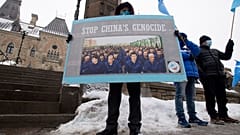 Manifestation au Canada en février 2021