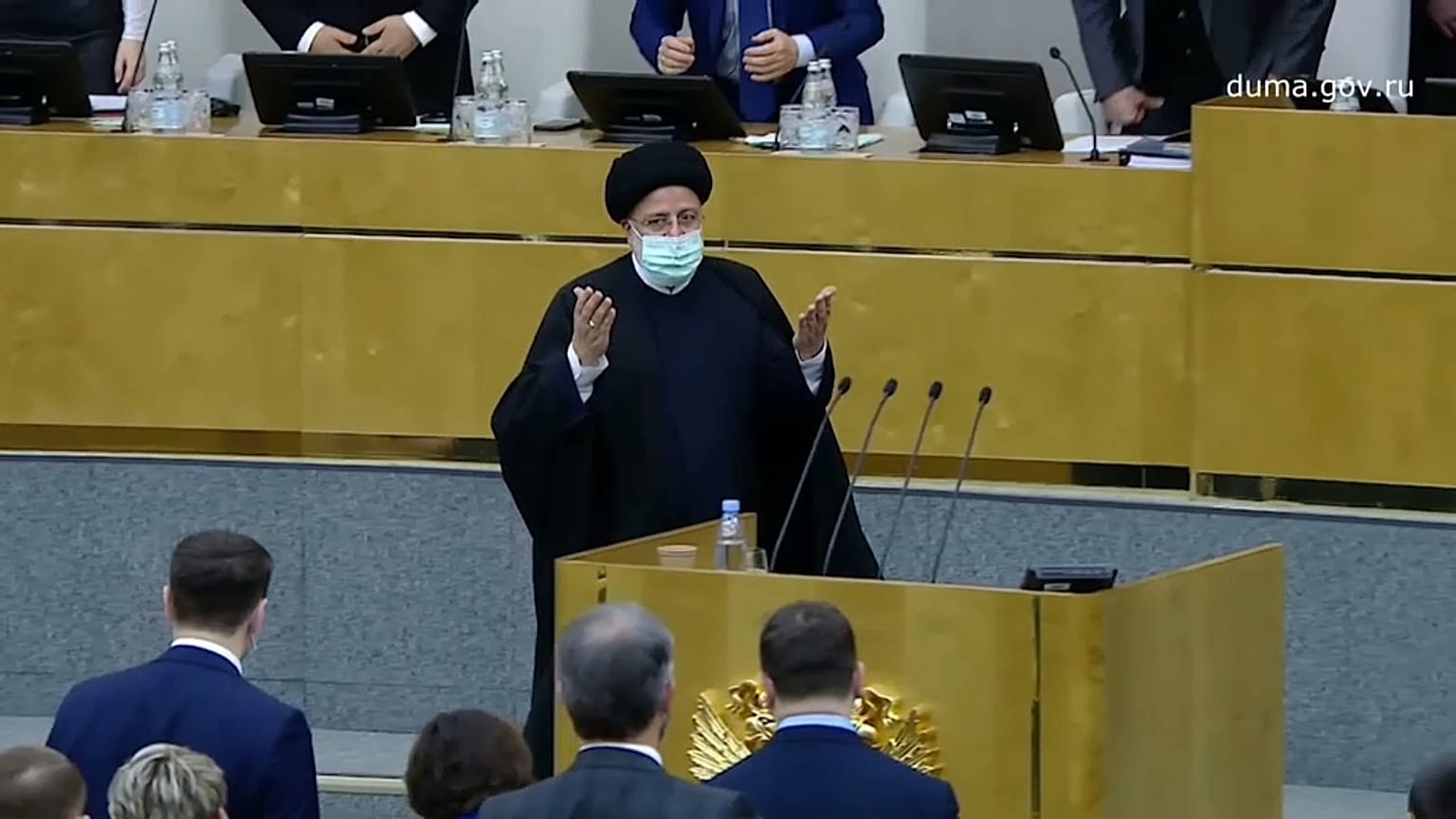 Ebrahim Raïssi s'est exprimé à la Douma concernant le programme nucléaire iranien. 