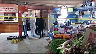 طةق أمني بسوق تزنيت في المغرب