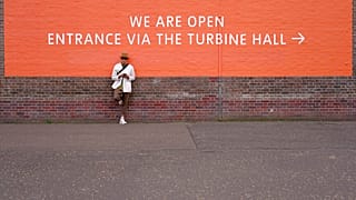 Il muro della Tate Modern - foto d'archivio
