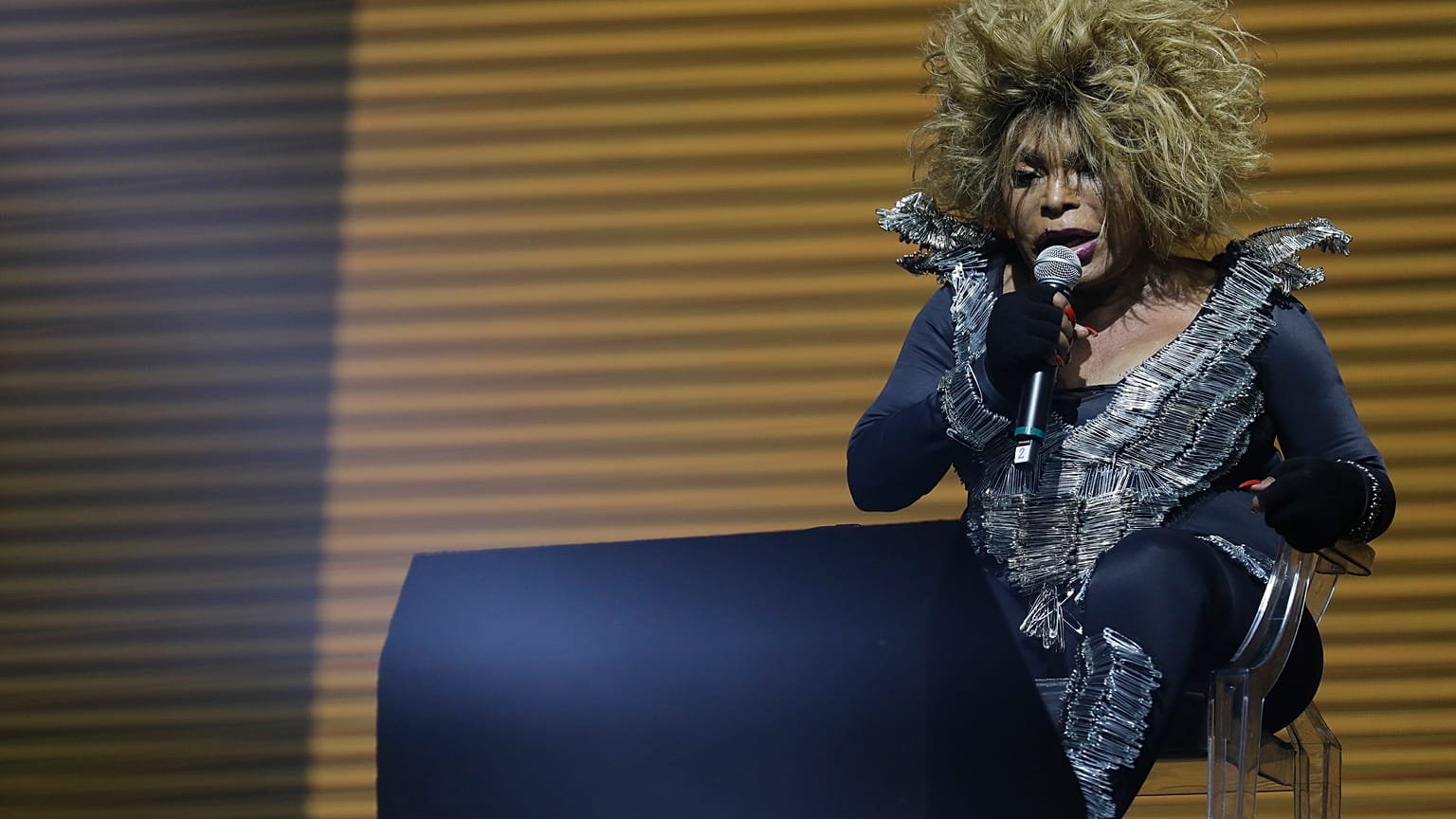 Brazilian singer Elza Soares