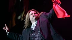 Meat Loaf num concerto em Hamburgo, na Alemanha, em 2007
