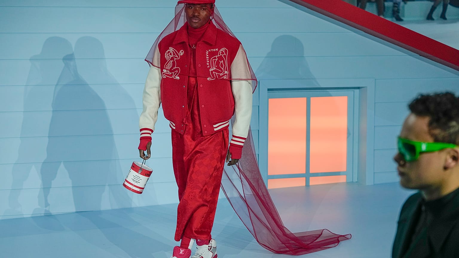 Abloh's final collection was showcased by Louis Vuitton months after his untimely death in November last year