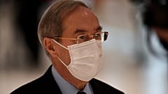 Claude Guéant, le 2 novembre 2021, au tribunal de Paris (France)