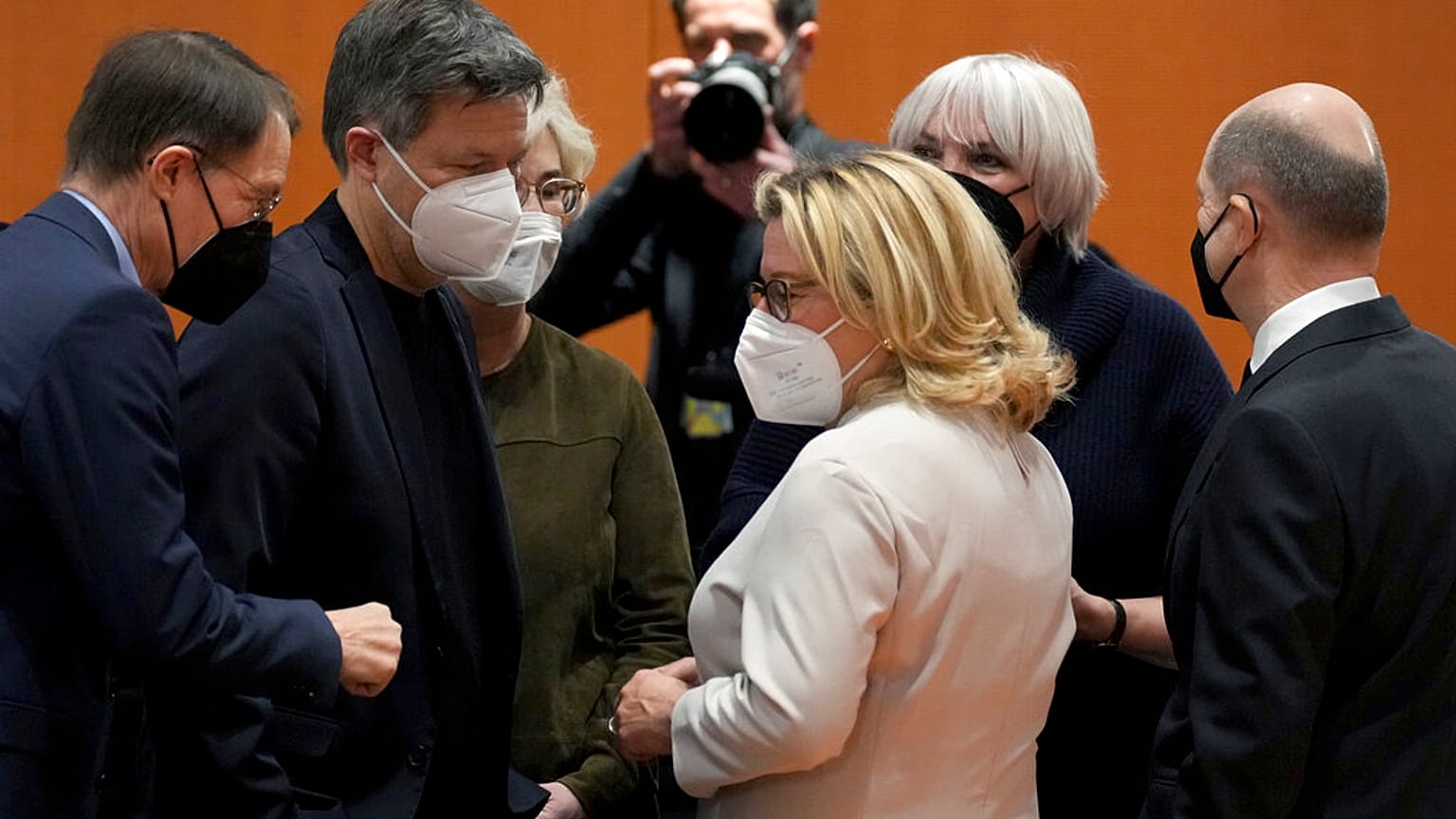 Regierungstreffen in Berlin, 21.01.2022