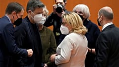 Regierungstreffen in Berlin, 21.01.2022