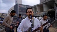 Osprey V, first rock band of Gaza