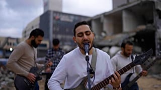 Osprey V, first rock band of Gaza