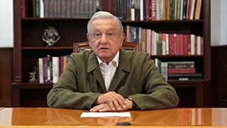 El presidente de México, Andres Manuel López Obrador