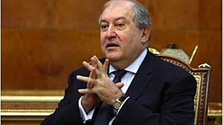  رئيس أرمينيا أرمين سركيسيان